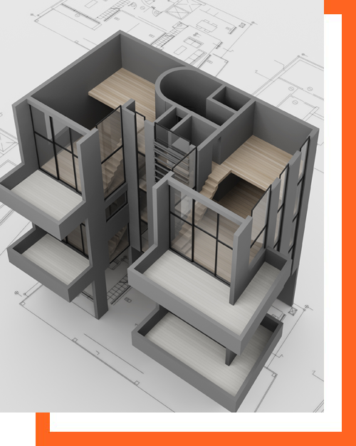 Chantiers & batiments imagines en 3D